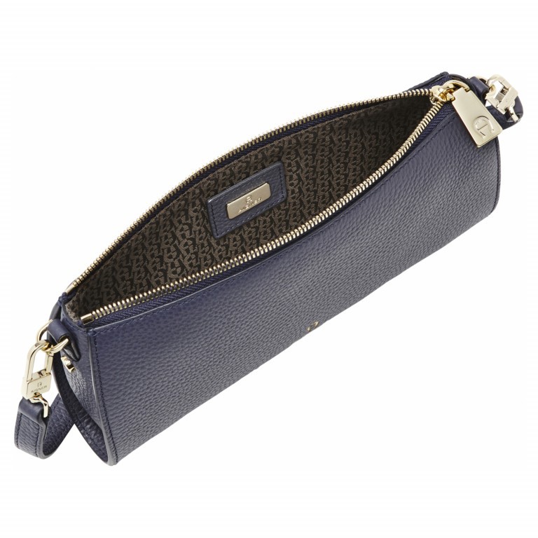 Clutch Ivy 139-085 Marine, Farbe: blau/petrol, Marke: AIGNER, EAN: 4055539069420, Abmessungen in cm: 25x13x5, Bild 3 von 3