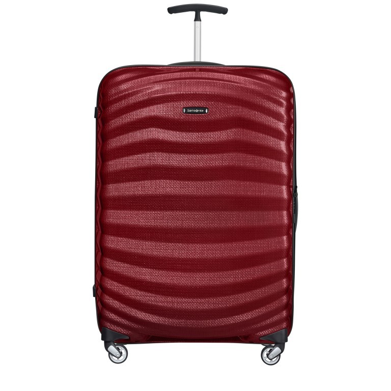Koffer lite-shock Spinner 75 Deep Red, Farbe: rot/weinrot, Marke: Samsonite, EAN: 5400520194107, Abmessungen in cm: 51.5x75x31, Bild 1 von 7