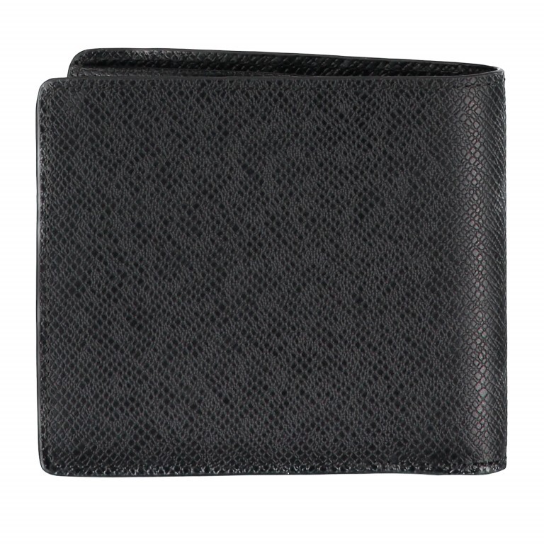 Geldbörse Signature 4CC Coin Wallet Black, Farbe: schwarz, Marke: Boss, EAN: 4043201796330, Abmessungen in cm: 11x9.5x2, Bild 3 von 3