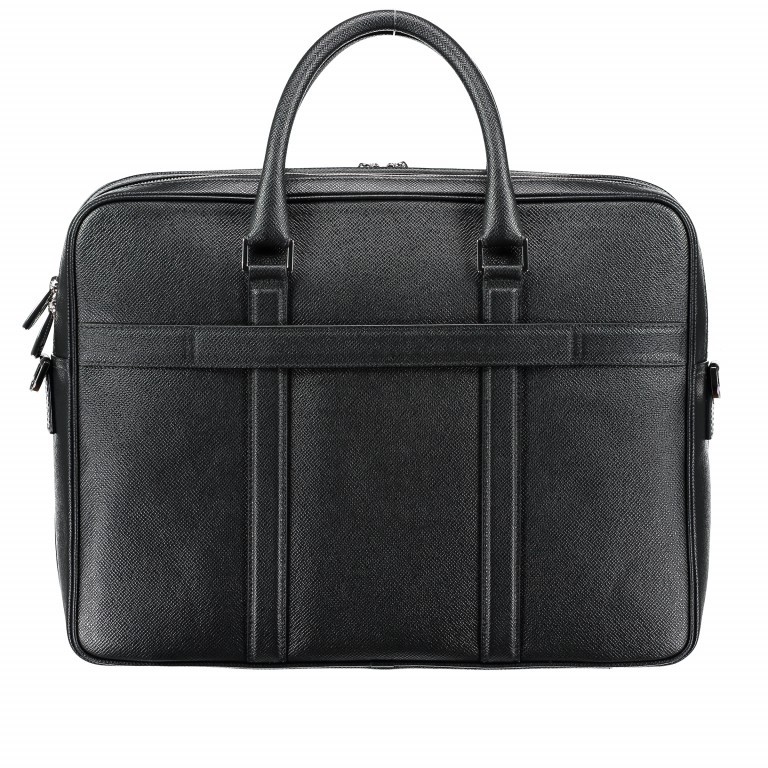 Aktentasche Signature Workbag Black, Farbe: schwarz, Marke: Boss, Abmessungen in cm: 40x31.5x12, Bild 6 von 7