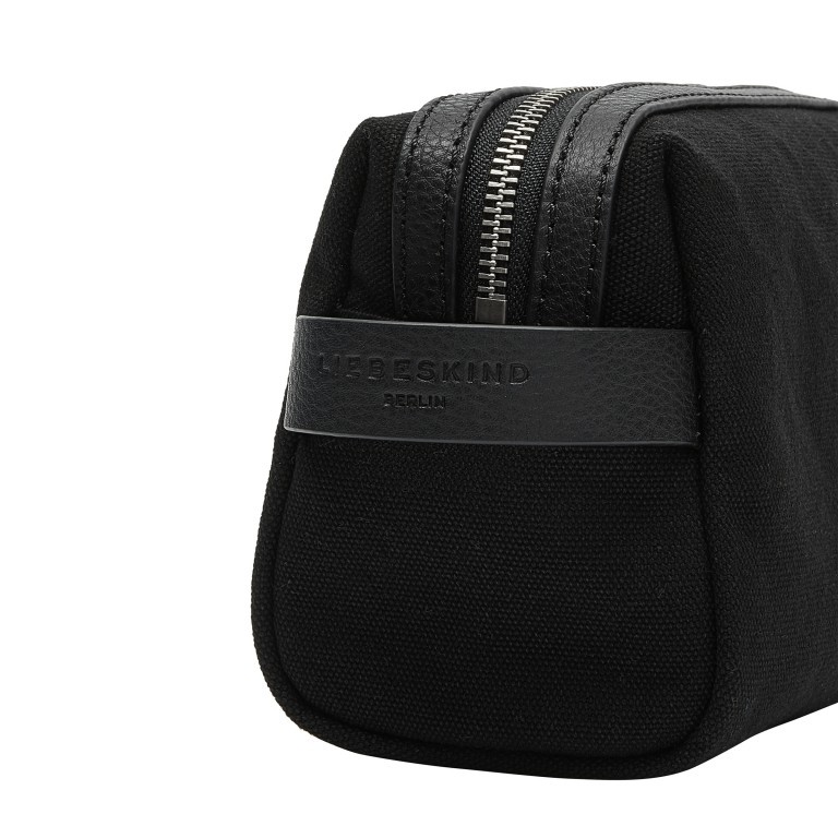 Kosmetiktasche Tamora Cosmetic Pouch S Black, Farbe: schwarz, Marke: Liebeskind Berlin, EAN: 4064657103862, Abmessungen in cm: 20x14x9, Bild 4 von 4
