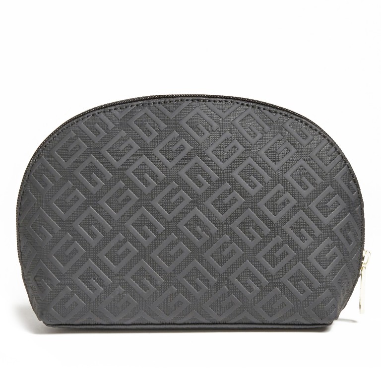 Kosmetiktasche Black, Farbe: schwarz, Marke: Guess, EAN: 7621826492744, Abmessungen in cm: 18x15x7, Bild 2 von 2