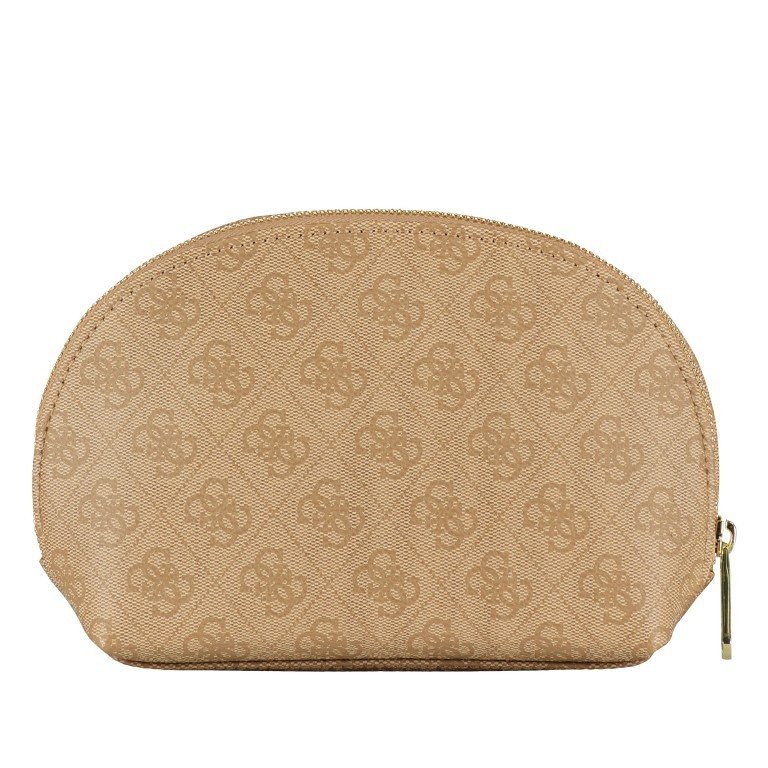Kosmetiktasche Dome Tya Coal, Farbe: anthrazit, Marke: Guess, EAN: 7619342134255, Abmessungen in cm: 22x14x6, Bild 3 von 4