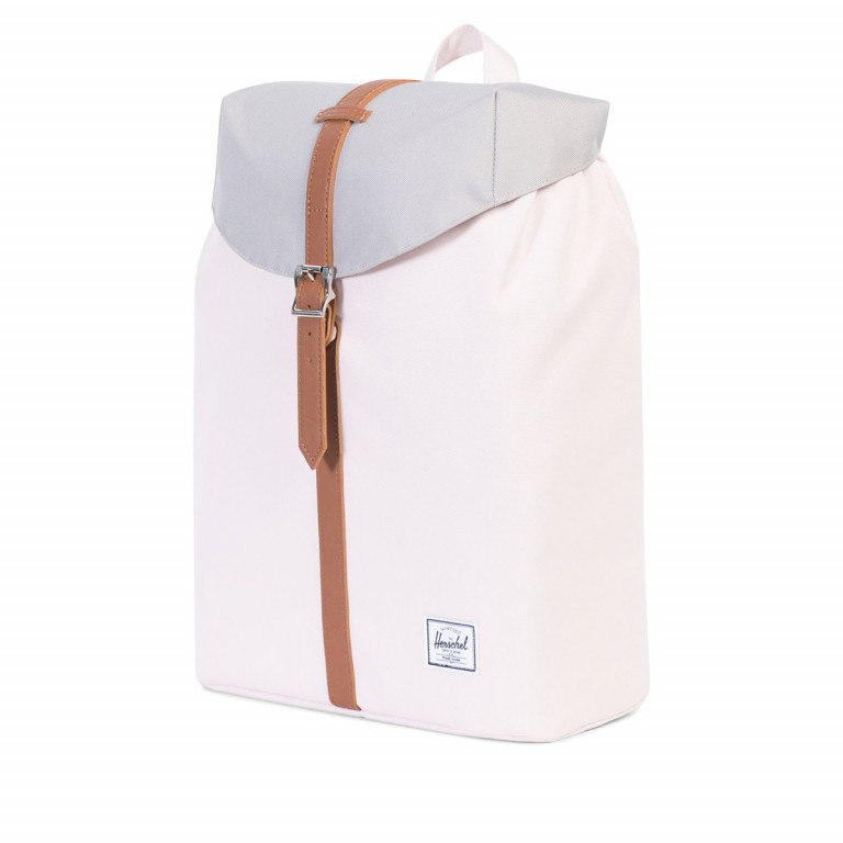 Rucksack Post Cloud Pink Ash Tan, Farbe: rosa/pink, Marke: Herschel, EAN: 0828432123582, Abmessungen in cm: 28x36x12, Bild 2 von 4