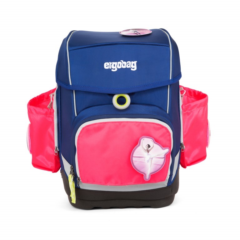 Sicherheitsset Cubo Seitentaschen Zip-Set Pink, Farbe: rosa/pink, Marke: Ergobag, EAN: 4057081032068, Bild 2 von 3