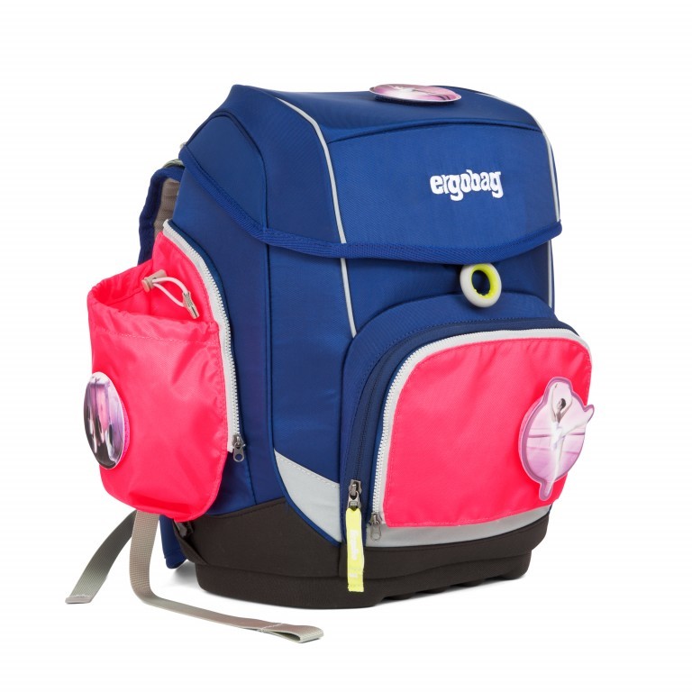Sicherheitsset Cubo Seitentaschen Zip-Set Pink, Farbe: rosa/pink, Marke: Ergobag, EAN: 4057081032068, Bild 3 von 3