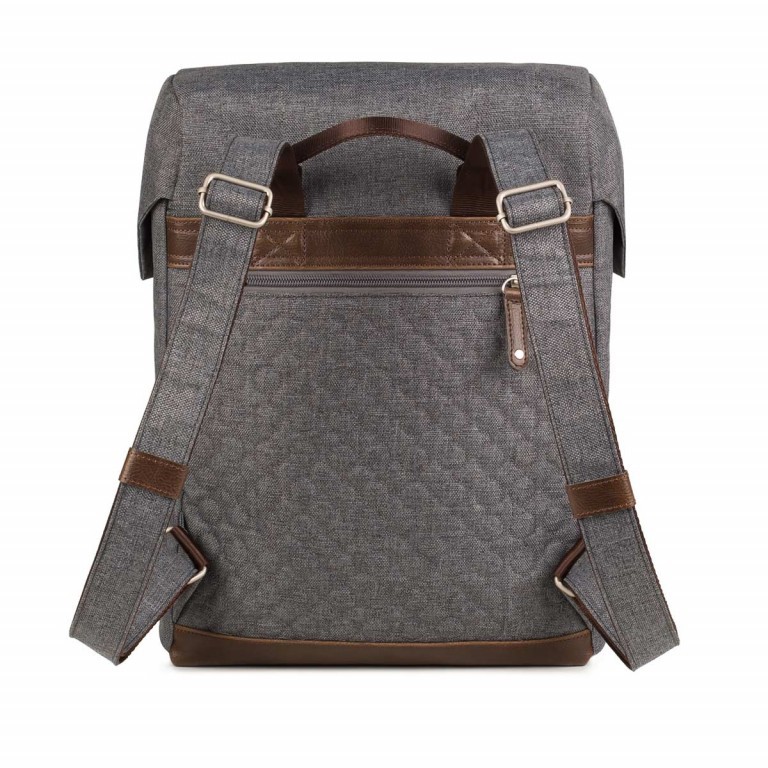 Rucksack Olli O11 Stone, Farbe: grau, Marke: Zwei, EAN: 4250257911826, Abmessungen in cm: 28x40x10.5, Bild 3 von 3