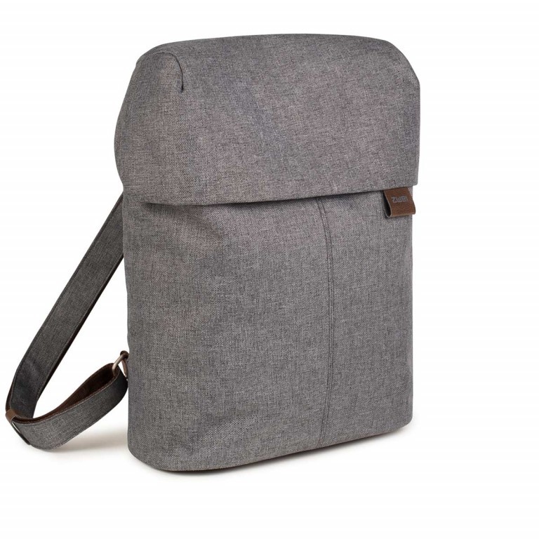 Rucksack Olli O11 Stone, Farbe: grau, Marke: Zwei, EAN: 4250257911826, Abmessungen in cm: 28x40x10.5, Bild 2 von 3