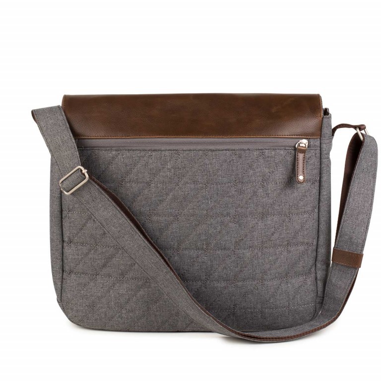 Kuriertasche Olli OT14 Stone, Farbe: grau, Marke: Zwei, EAN: 4250257911987, Abmessungen in cm: 36x35x11, Bild 3 von 4