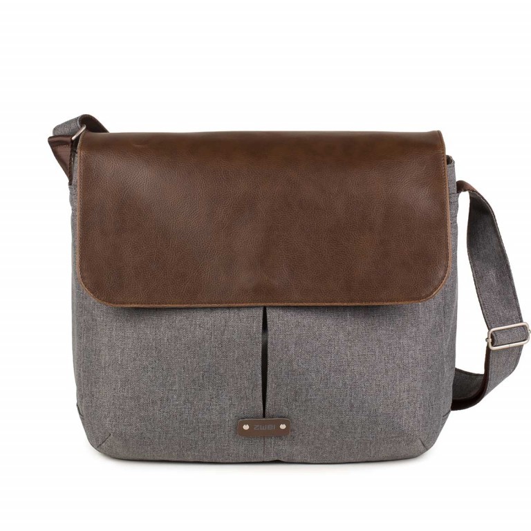 Kuriertasche Olli OT14 Stone, Farbe: grau, Marke: Zwei, EAN: 4250257911987, Abmessungen in cm: 36x35x11, Bild 1 von 4