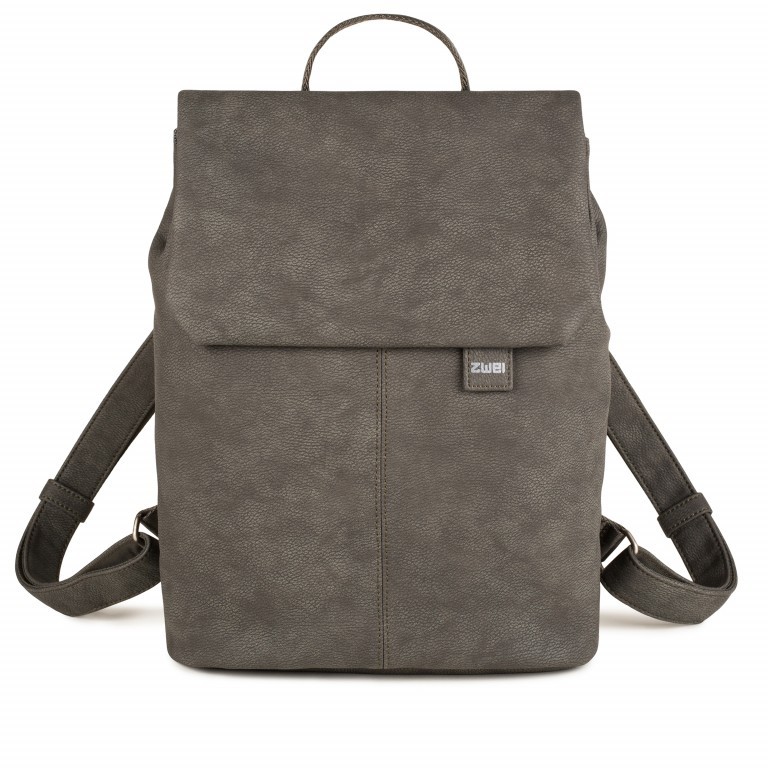 Rucksack Mademoiselle MR13 Nubuk Stone, Farbe: grau, Marke: Zwei, EAN: 4250257914810, Abmessungen in cm: 34.5x37x12, Bild 1 von 6