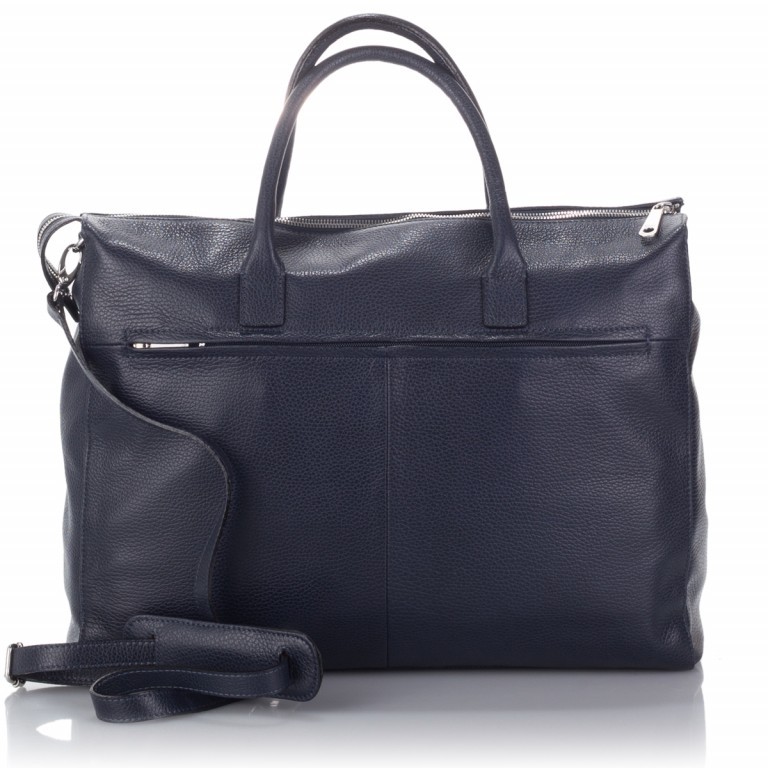 Shopper Romance 0080 Navy, Farbe: blau/petrol, Marke: Gigi Fratelli, Abmessungen in cm: 41x31x13, Bild 4 von 4