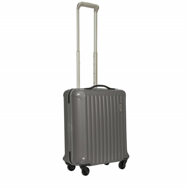 Koffer Riccione Größe 55 cm Silver, Farbe: metallic, Marke: Brics, EAN: 8016623095882, Abmessungen in cm: 40x55x20, Bild 3 von 8