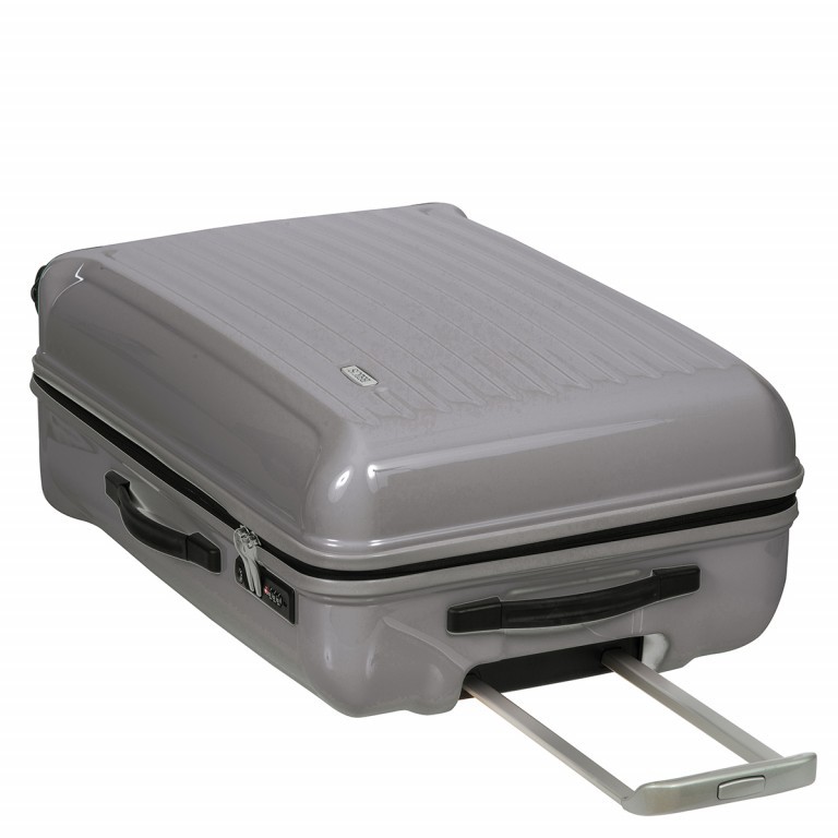 Koffer Riccione Größe 69 cm Silver, Farbe: metallic, Marke: Brics, EAN: 8016623847733, Abmessungen in cm: 48x69x28, Bild 8 von 8