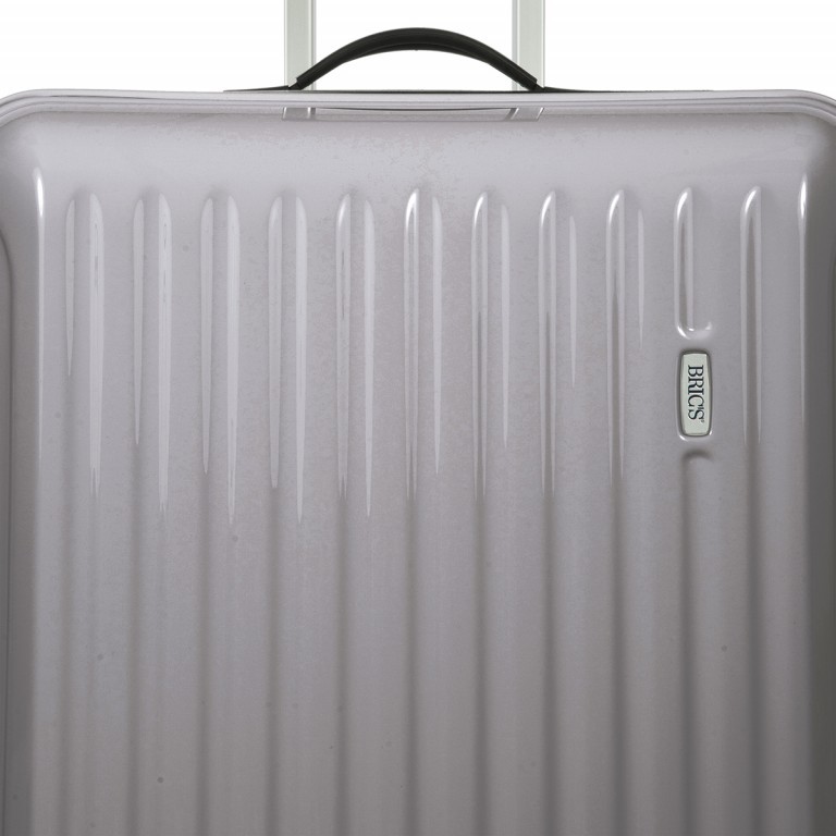 Koffer Riccione Größe 78 cm Silver, Farbe: metallic, Marke: Brics, EAN: 8016623847757, Abmessungen in cm: 55x78x31, Bild 2 von 8