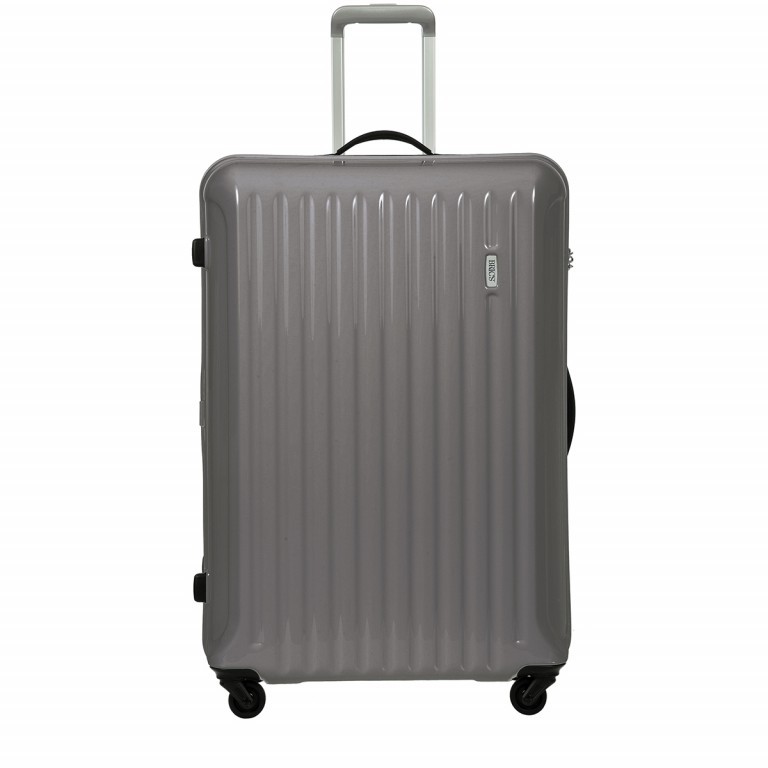 Koffer Riccione Größe 78 cm Silver, Farbe: metallic, Marke: Brics, EAN: 8016623847757, Abmessungen in cm: 55x78x31, Bild 1 von 8