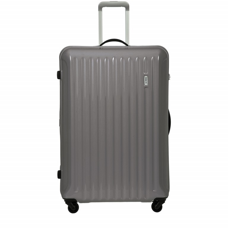 Koffer Riccione Größe 78 cm Silver, Farbe: metallic, Marke: Brics, EAN: 8016623847757, Abmessungen in cm: 55x78x31, Bild 1 von 8