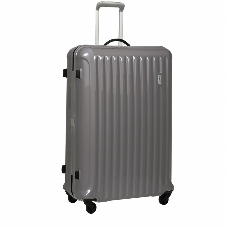 Koffer Riccione Größe 78 cm Silver, Farbe: metallic, Marke: Brics, EAN: 8016623847757, Abmessungen in cm: 55x78x31, Bild 3 von 8