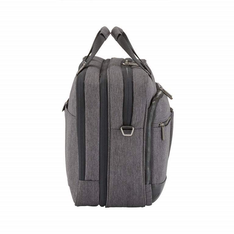 Laptoptasche Power Pack 15,6 Zoll Mixed Grey, Farbe: grau, Marke: Titan, EAN: 4030851094039, Abmessungen in cm: 45x32x18, Bild 4 von 5