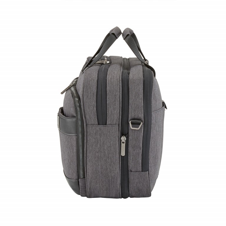 Laptoptasche Power Pack 15,6 Zoll Mixed Grey, Farbe: grau, Marke: Titan, EAN: 4030851094039, Abmessungen in cm: 45x32x18, Bild 3 von 5