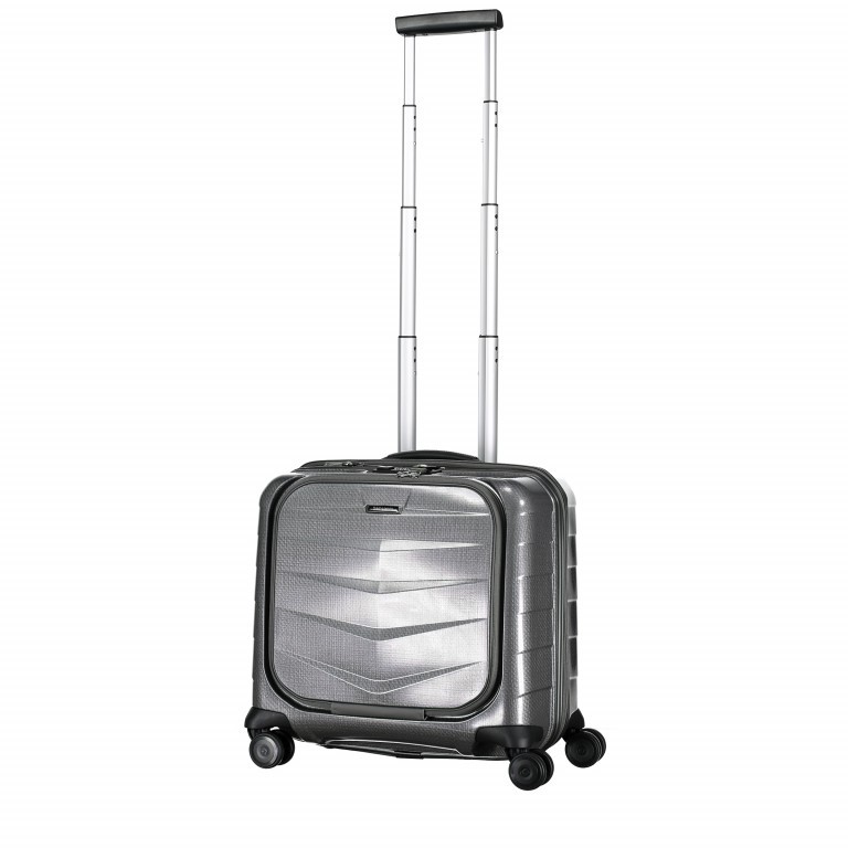 Pilotenkoffer Lite-Biz Spinner Rolling Tote mit Laptopfach 17,0 Zoll Eclipse Grey, Farbe: grau, Marke: Samsonite, EAN: 5414847664861, Abmessungen in cm: 44x43x23, Bild 6 von 11