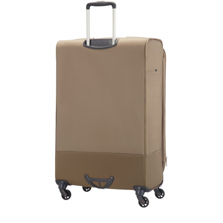 Koffer base-boost Spinner 78 Walnut, Farbe: taupe/khaki, Marke: Samsonite, EAN: 5414847724299, Abmessungen in cm: 48x78x31, Bild 3 von 6