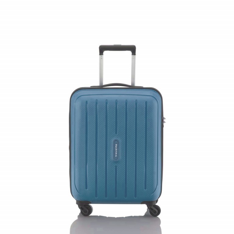 Koffer Uptown 55 cm Blau, Farbe: blau/petrol, Marke: Travelite, Abmessungen in cm: 38x55x20, Bild 1 von 4