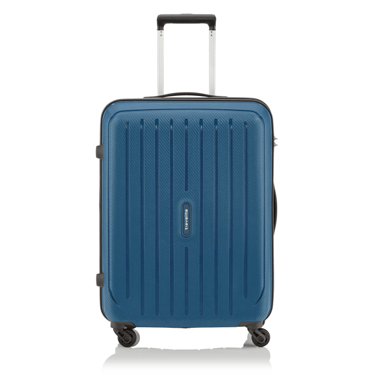 Koffer Uptown 65 cm Blau, Farbe: blau/petrol, Marke: Travelite, EAN: 4027002057784, Abmessungen in cm: 45x65x26, Bild 1 von 4