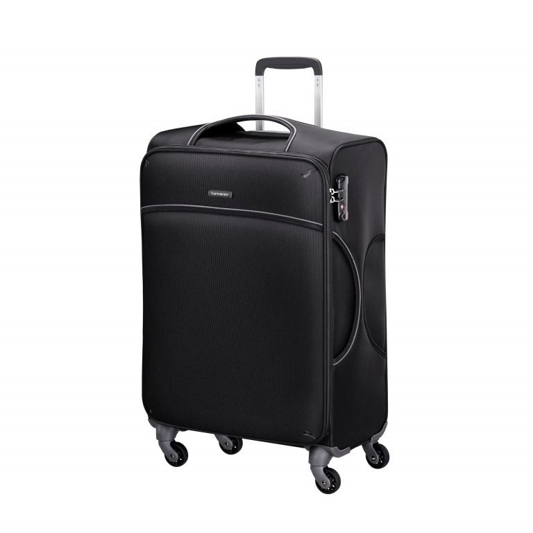 Koffer B-Lite Fresh Spinner 68 Black, Farbe: schwarz, Marke: Samsonite, Abmessungen in cm: 43x68x28, Bild 1 von 4