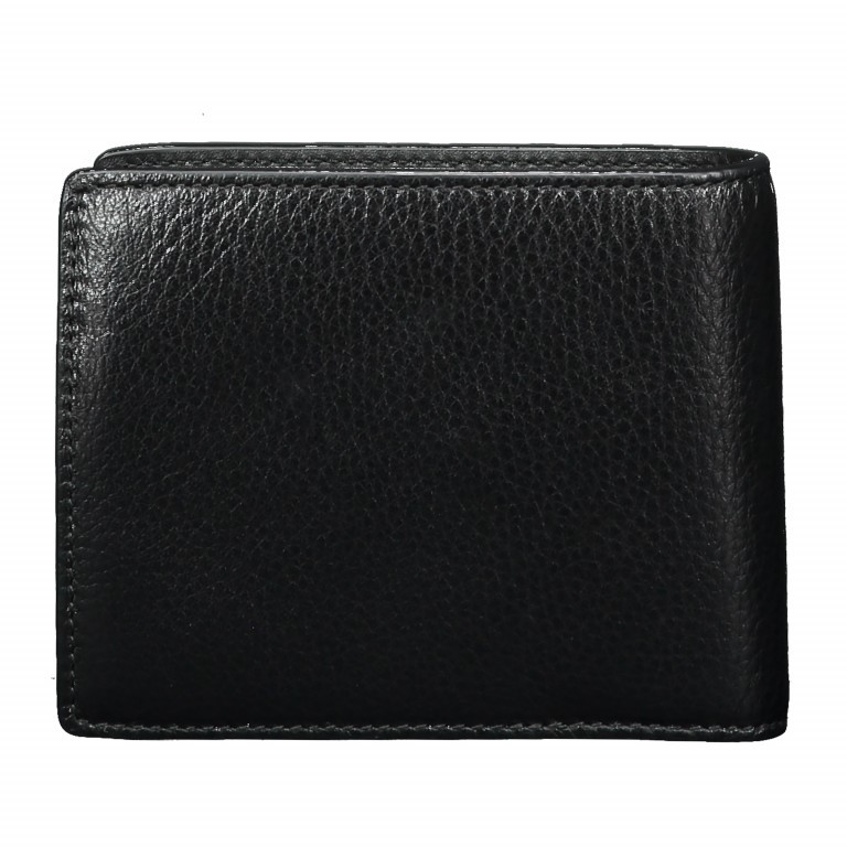 Geldbörse Element Trifold Black, Farbe: schwarz, Marke: BOSS, Abmessungen in cm: 11.5x9.5x2.5, Bild 4 von 4