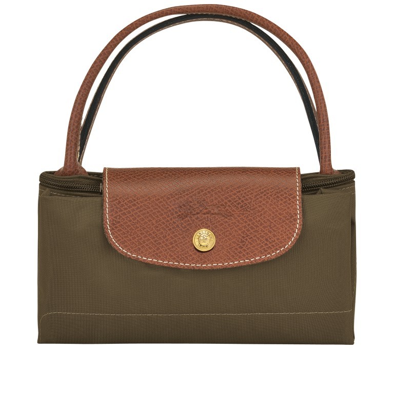 Handtasche Le Pliage Handtasche S Khaki, Farbe: taupe/khaki, Marke: Longchamp, EAN: 3597921264569, Abmessungen in cm: 23x22x14, Bild 5 von 5
