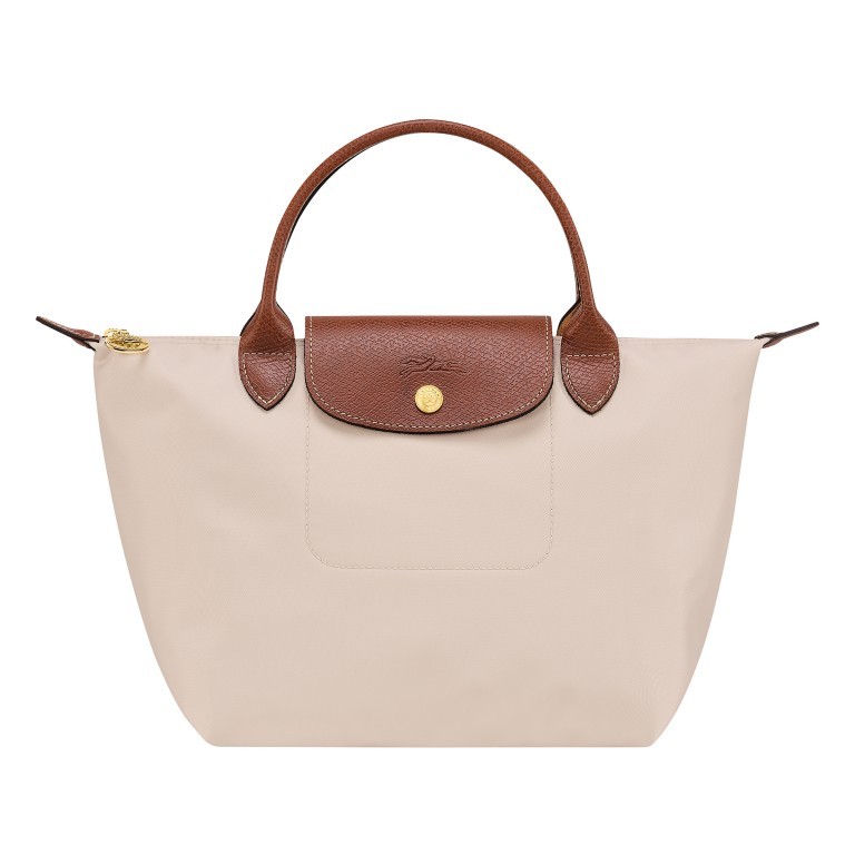 Handtasche Le Pliage Handtasche S Beige, Farbe: beige, Marke: Longchamp, EAN: 3597922260614, Abmessungen in cm: 23x22x14, Bild 1 von 6