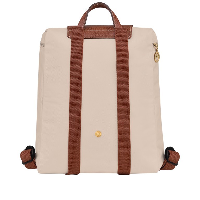 Rucksack Le Pliage Rucksack Beige, Farbe: beige, Marke: Longchamp, EAN: 3597922259991, Abmessungen in cm: 26x28x10, Bild 3 von 5