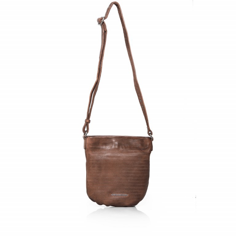 Crossbag S. C. Round 129-06 Hazelnut, Farbe: braun, Marke: FredsBruder, Abmessungen in cm: 20x23x5, Bild 5 von 5