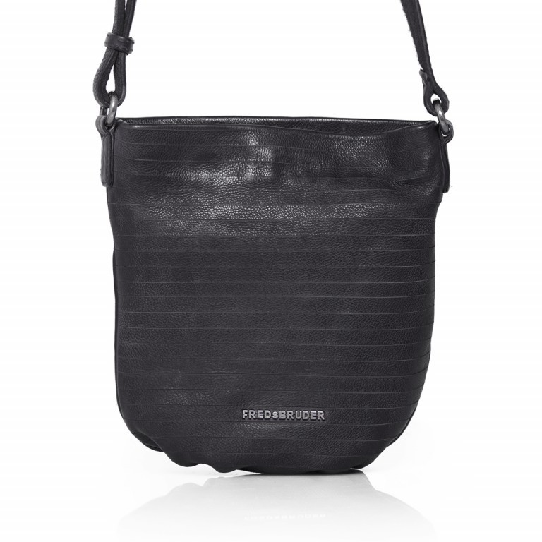 Crossbag S. C. Round 129-06 Dark Grey, Farbe: anthrazit, Marke: FredsBruder, Abmessungen in cm: 20x23x5, Bild 1 von 5