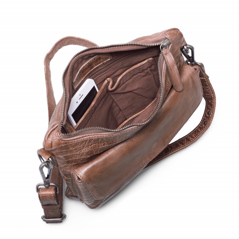 Crossbag S. C. Cutty 129-13 Hazelnut, Farbe: braun, Marke: FredsBruder, Abmessungen in cm: 26x23x11, Bild 3 von 5