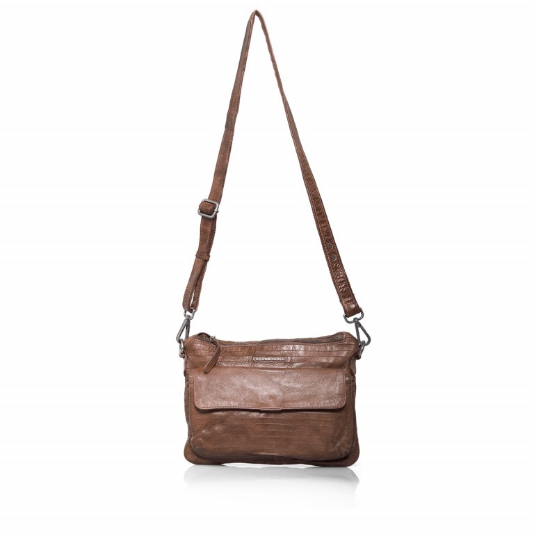 Crossbag S. C. Cutty 129-13 Hazelnut, Farbe: braun, Marke: FredsBruder, Abmessungen in cm: 26x23x11, Bild 5 von 5