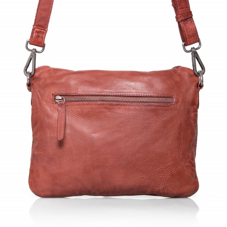 Crossbag S. C. Cutty 129-13 Rustic Orange, Farbe: rot/weinrot, Marke: FredsBruder, Abmessungen in cm: 26x23x11, Bild 4 von 5