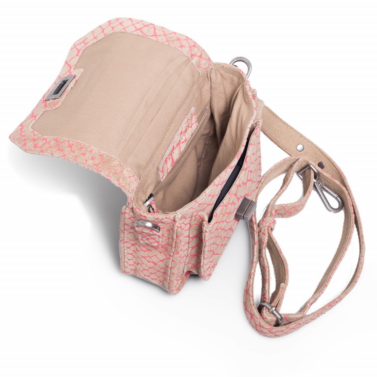 Tasche Crazy Bite 133-07 Pink, Farbe: rosa/pink, Marke: FredsBruder, Abmessungen in cm: 20x18x6, Bild 4 von 5