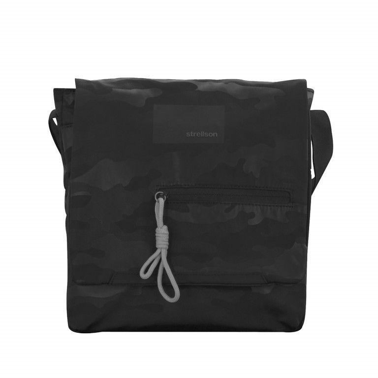 Umhängetasche Redbridge Shoulderbag MVF Black, Farbe: schwarz, Marke: Strellson, EAN: 4053533502349, Abmessungen in cm: 26x29x6, Bild 1 von 1