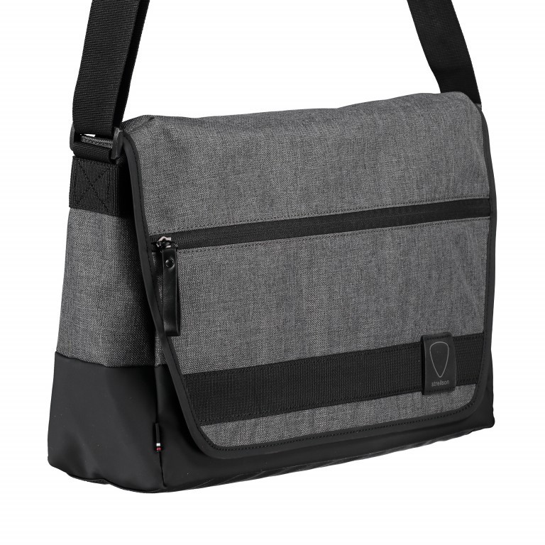 Kuriertasche Northwood Messengerbag LHF1 Dark Grey, Farbe: anthrazit, Marke: Strellson, EAN: 4053533770595, Abmessungen in cm: 42x31x12, Bild 2 von 6