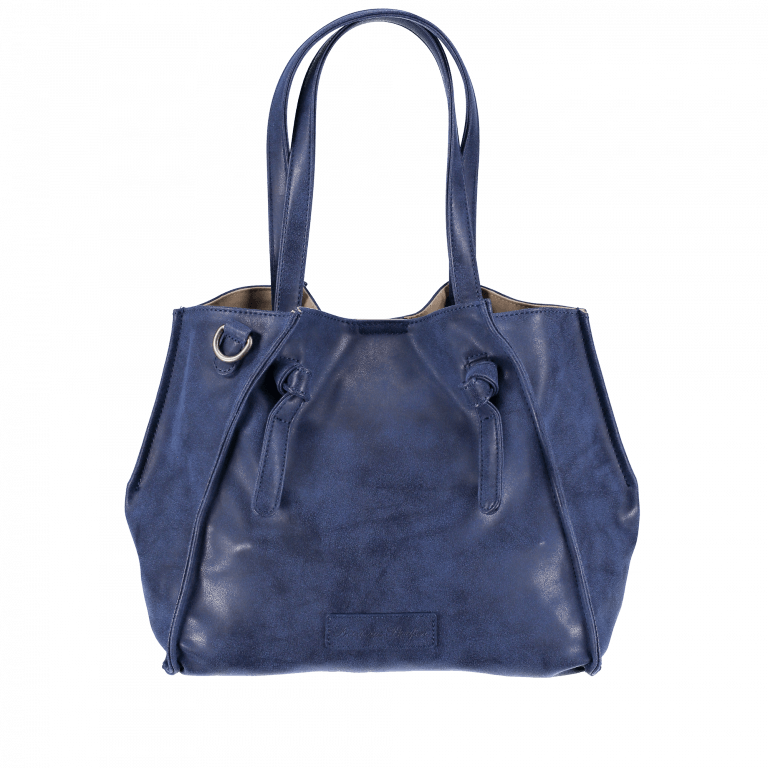 Shopper Vintage Ilona Atlantic, Farbe: blau/petrol, Marke: Fritzi aus Preußen, Abmessungen in cm: 30.5x29.5x10, Bild 1 von 5