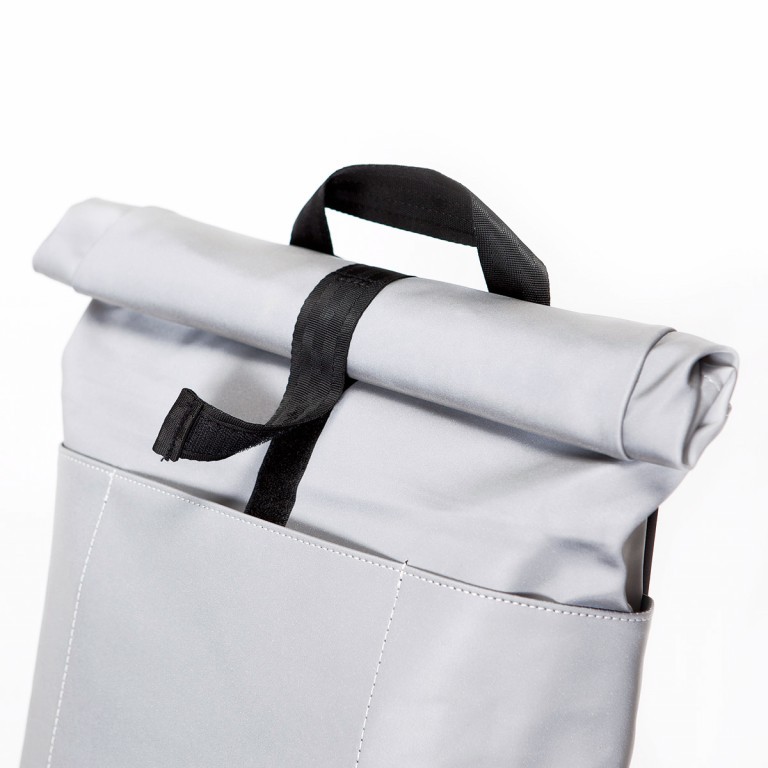 Rucksack Satellite Hajo Medium Silver, Farbe: metallic, Marke: Ucon Acrobatics, Abmessungen in cm: 30x45x12, Bild 4 von 9