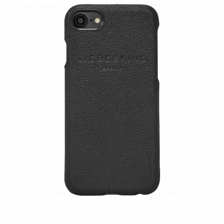 Handyhülle Vintage Mocap7 für iPhone 7 Black, Farbe: schwarz, Marke: Liebeskind Berlin, EAN: 4051436946734, Abmessungen in cm: 7.2x14.2x1, Bild 1 von 2