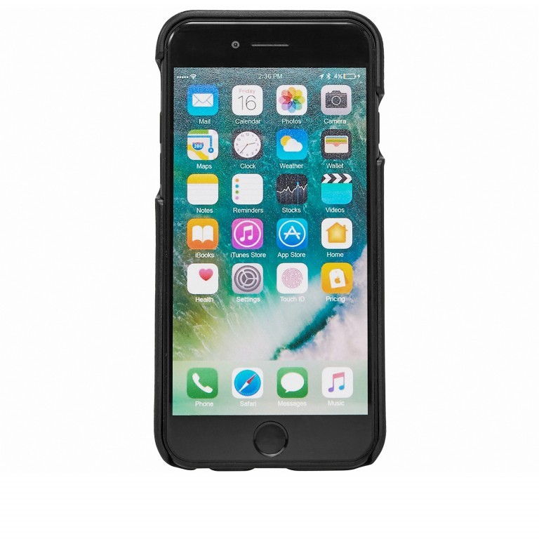 Handyhülle Vintage Mocap7 für iPhone 7 Black, Farbe: schwarz, Marke: Liebeskind Berlin, EAN: 4051436946734, Abmessungen in cm: 7.2x14.2x1, Bild 2 von 2
