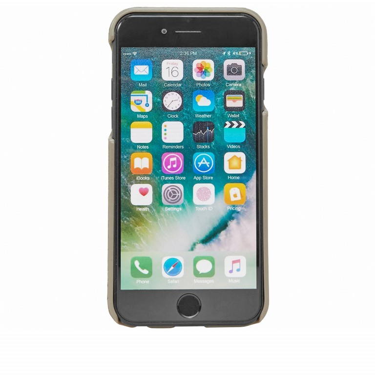 Handyhülle Vintage Mocap7 für iPhone 7 Stone, Farbe: taupe/khaki, Marke: Liebeskind Berlin, EAN: 4051436946710, Abmessungen in cm: 7.2x14.2x1, Bild 2 von 2