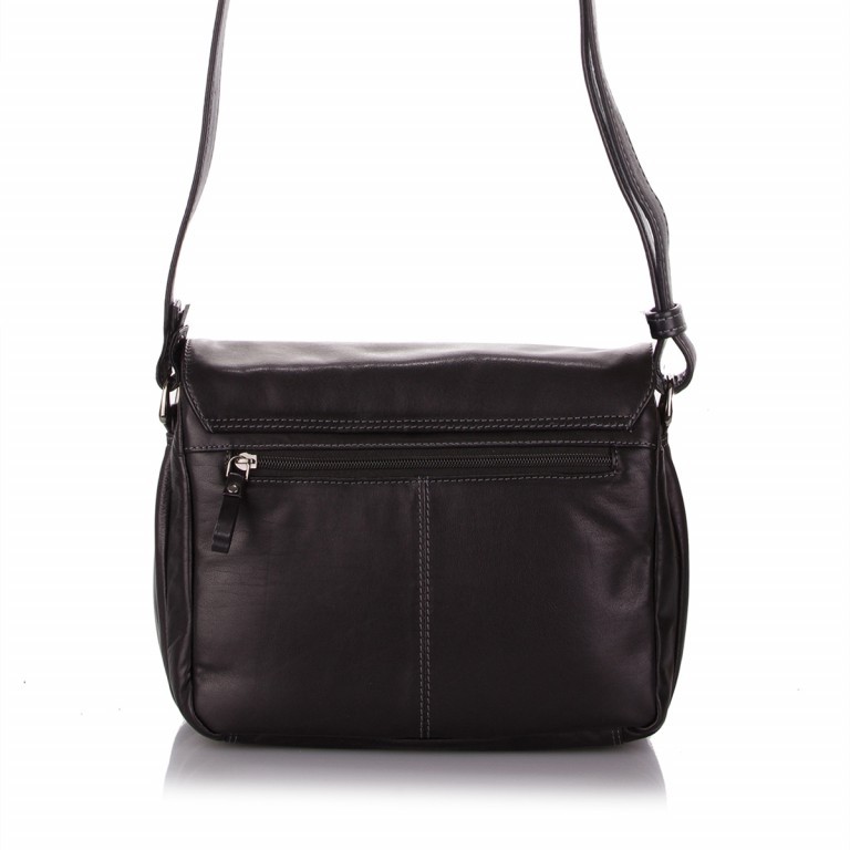 Tasche Cosy Passion C Schwarz, Farbe: schwarz, Marke: Hausfelder Manufaktur, EAN: 4046478027589, Abmessungen in cm: 28x22x10, Bild 3 von 4