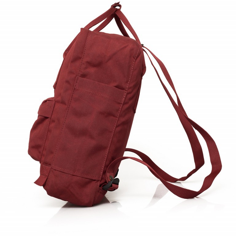 Rucksack Kånken Re-Kånken Ox Red, Farbe: rot/weinrot, Marke: Fjällräven, EAN: 7323450260125, Abmessungen in cm: 27x38x13, Bild 2 von 5