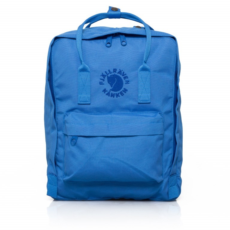 Rucksack Kånken Re-Kånken Un Blue, Farbe: blau/petrol, Marke: Fjällräven, EAN: 7323450260132, Abmessungen in cm: 27x38x13, Bild 1 von 5