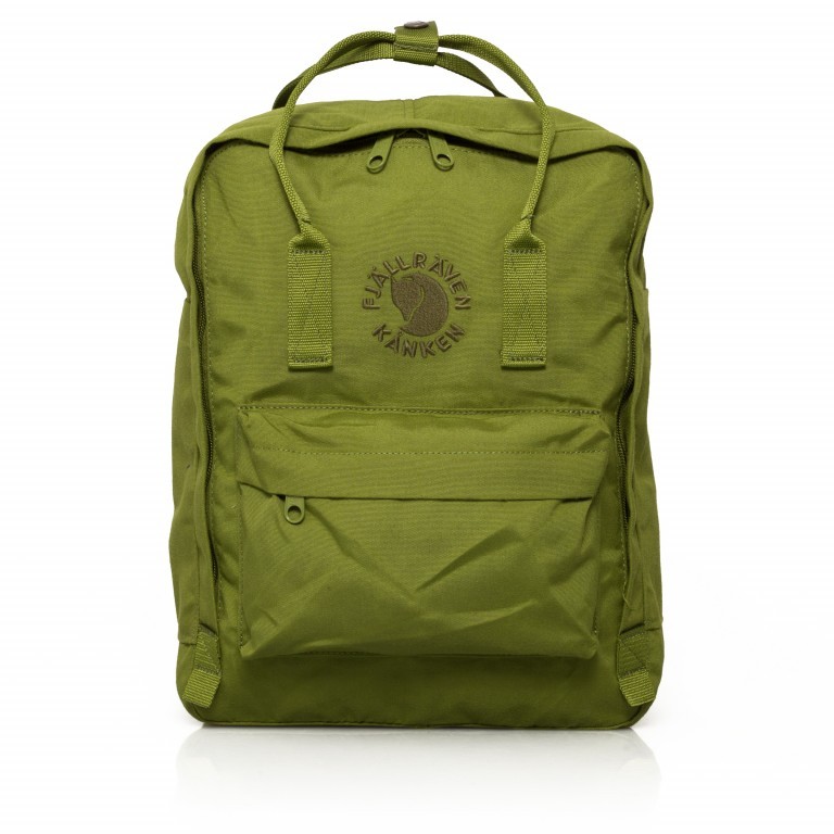 Rucksack Kånken Re-Kånken Spring Green, Farbe: grün/oliv, Marke: Fjällräven, EAN: 7323450260224, Abmessungen in cm: 27x38x13, Bild 1 von 5